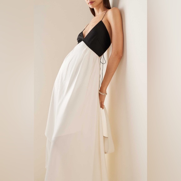 [Anna October] Josephine Maxi Dress Black and White XS - Picture 2 of 6